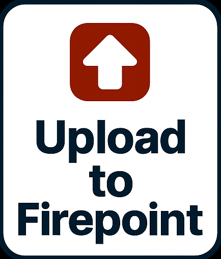 Upload Floorplan Icon with Red Arrow